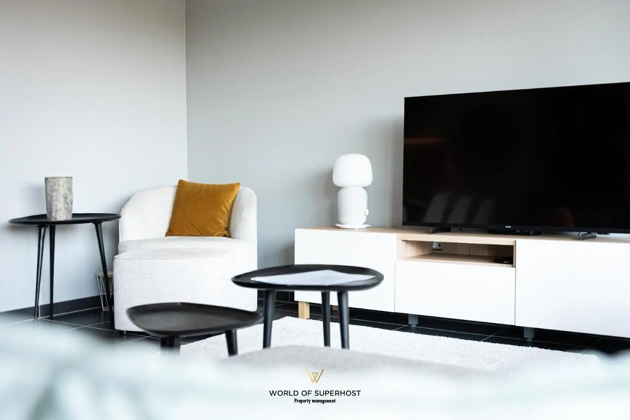 New Modern Apartment Near The Sea And City Centre Oostende 0*,  België