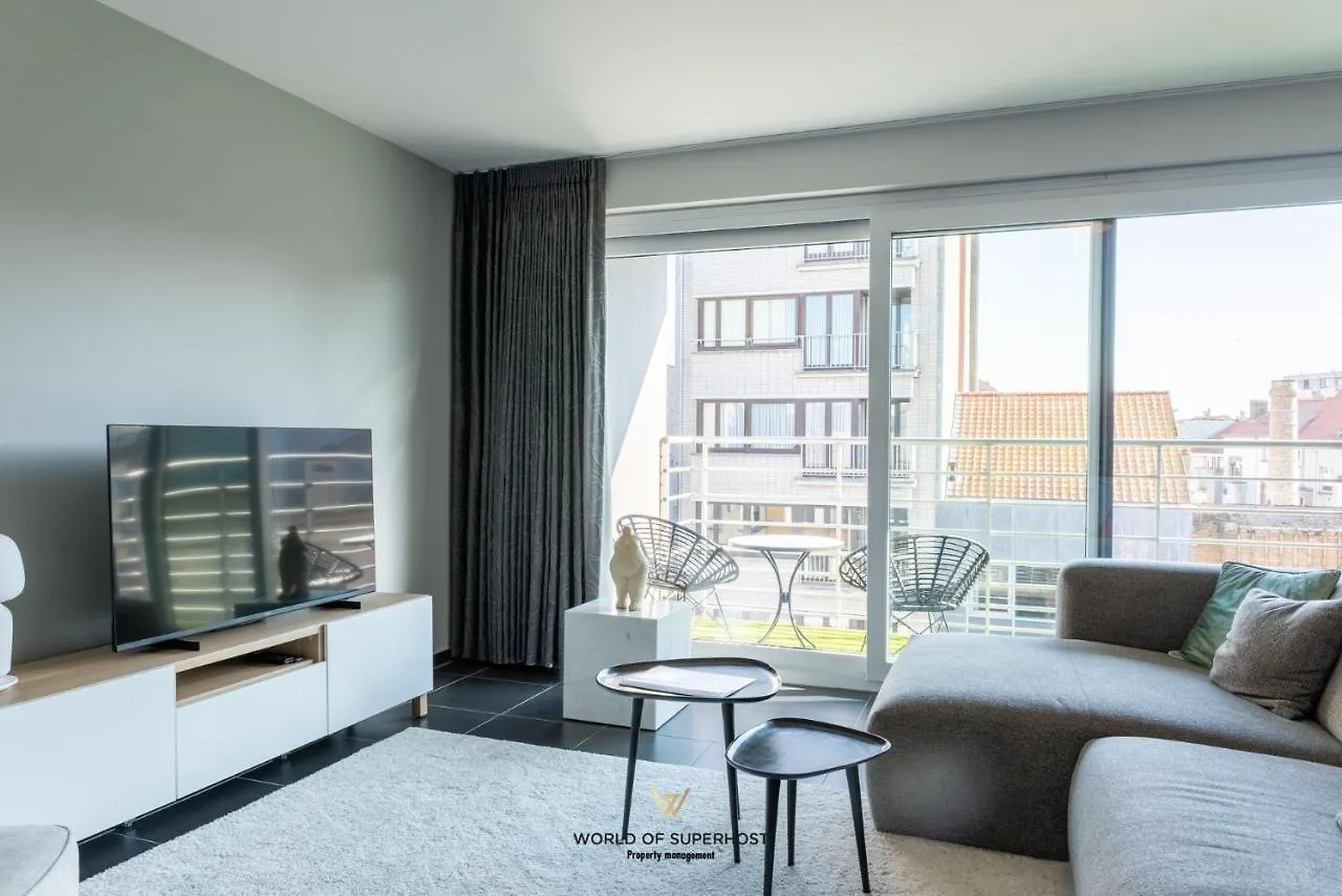 New Modern Apartment Near The Sea And City Centre Oostende 0*,